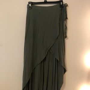 Hi-Low Maxi Skirt